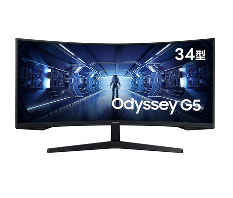 SAMSUNG 三星 G5 C34G55TWWC 曲面 電競螢幕 34型 VA 165Hz 1000R - Image 2