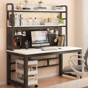 一體組洞洞板學習書桌