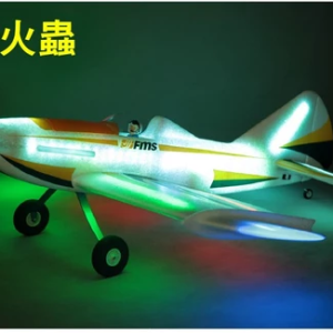 可夜飛遙控飛機1090MM多彩切換LED燈 螢火蟲 PNP 含電裝固定翼 夜航機